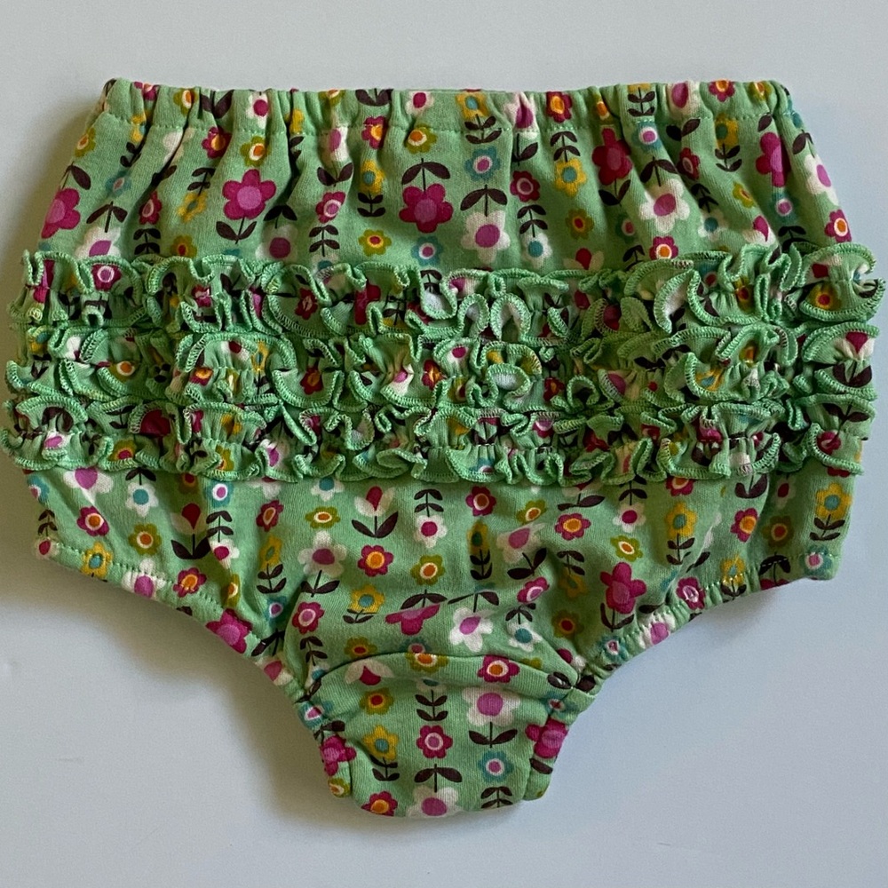 Vera Bradley Baby Bloomers Size 9-12 Months New Without Tag Tutti Fruiti Green.